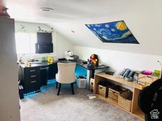 789 N 200 E Unit 787, Orem, UT 84057 - home office featuring carpet and lofted ceiling