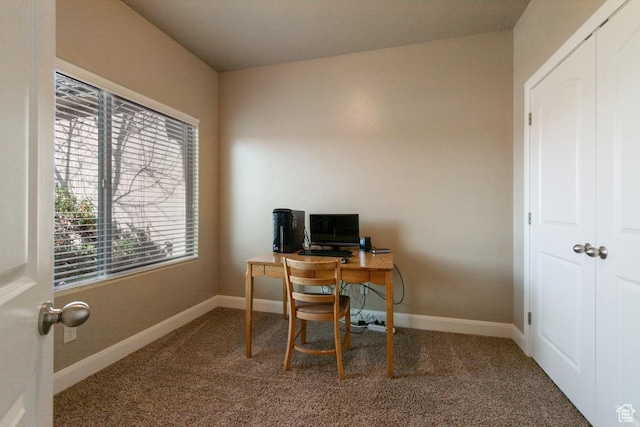 430 N 3450 W, Hurricane, UT 84737 - office area featuring carpet floors, plenty of natural light, and baseboards
