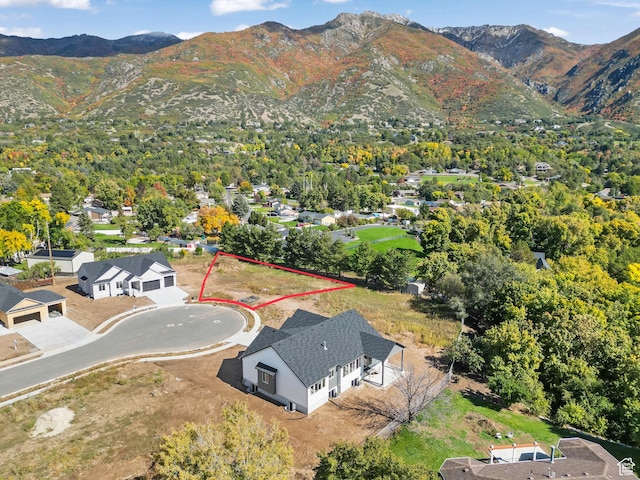 2298 E Parkside Cir S, South Ogden, UT 84403 - birds eye view of property featuring a mountain view