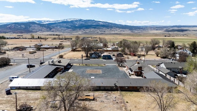 63 E Main, Bicknell, UT 84715 - bird's eye view with a mountain view