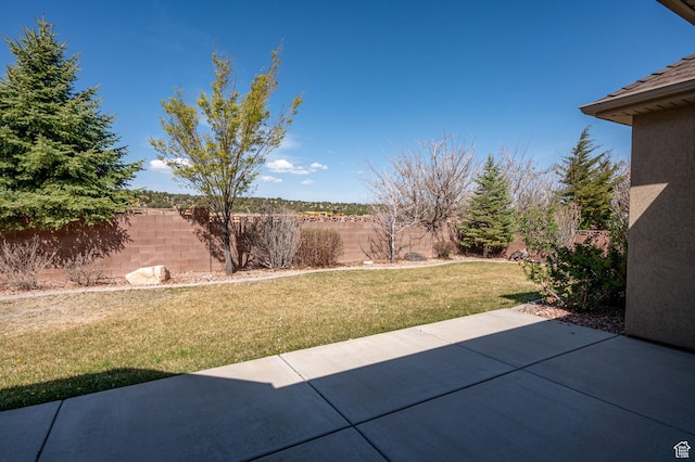 194 S 2875 W, Cedar City, UT 84720 - view of yard featuring fence and a patio area