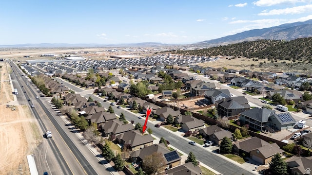 194 S 2875 W, Cedar City, UT 84720 - bird's eye view featuring a residential view and a mountain view