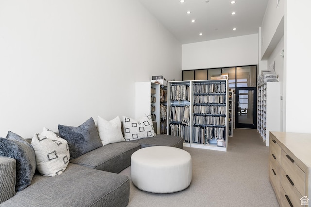 4554 N Forestdale Dr Unit A1, Park City, UT 84098 - carpeted living area with recessed lighting