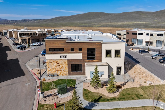 4554 N Forestdale Dr Unit A1, Park City, UT 84098 - drone / aerial view with a mountain view