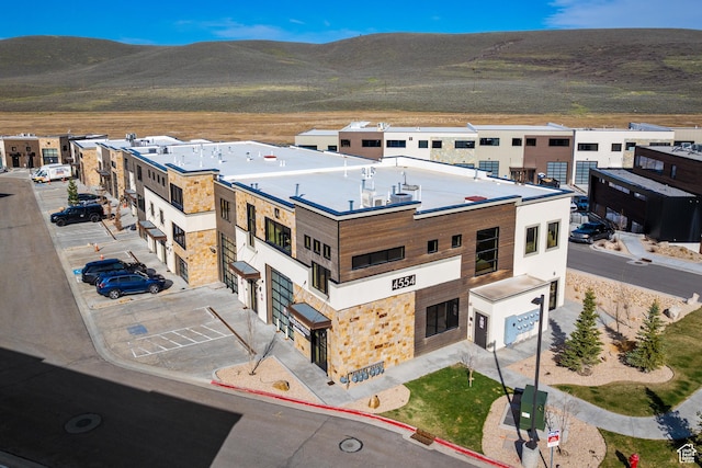 4554 N Forestdale Dr Unit A1, Park City, UT 84098 - drone / aerial view with a mountain view