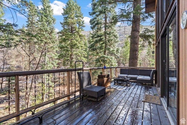 2405 Success Trl Unit 30, Midway, UT 84049 - deck with outdoor lounge area