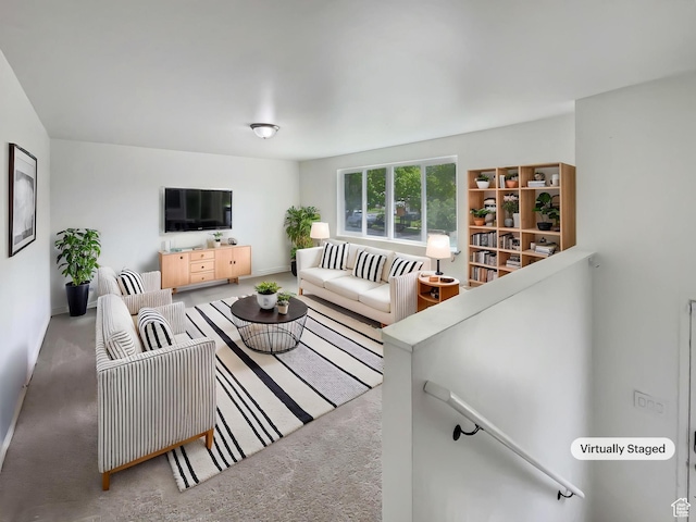 722 E 1300 N, Ogden, UT 84404 - living area featuring carpet floors and baseboards