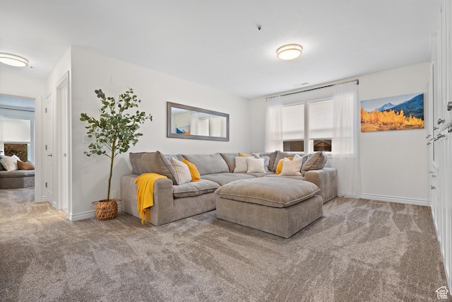 3841 E Grindstone Dr S, Springville, UT 84663 - carpeted living room featuring baseboards