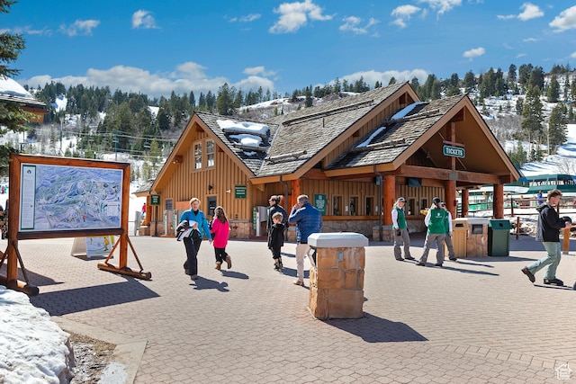 view of community
