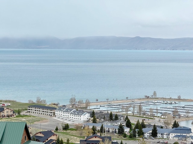 660 N Cambry Dr, Garden City, UT 84028 - view of water feature with a mountain view