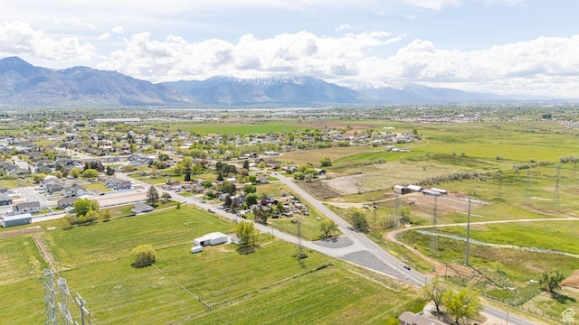3122 W 1975 N, Plain City, UT 84404 - birds eye view of property featuring a mountain view
