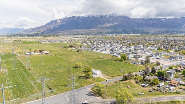 3122 W 1975 N, Plain City, UT 84404 - birds eye view of property with a residential view and a mountain view