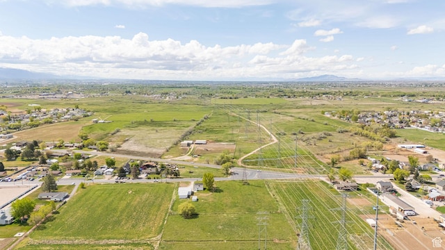 3122 W 1975 N, Plain City, UT 84404 - birds eye view of property featuring a mountain view and a rural view