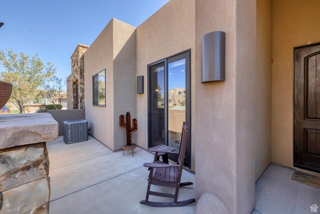 1677 W Escapes Dr Unit 103, St George, UT 84770 - exterior space with central AC unit