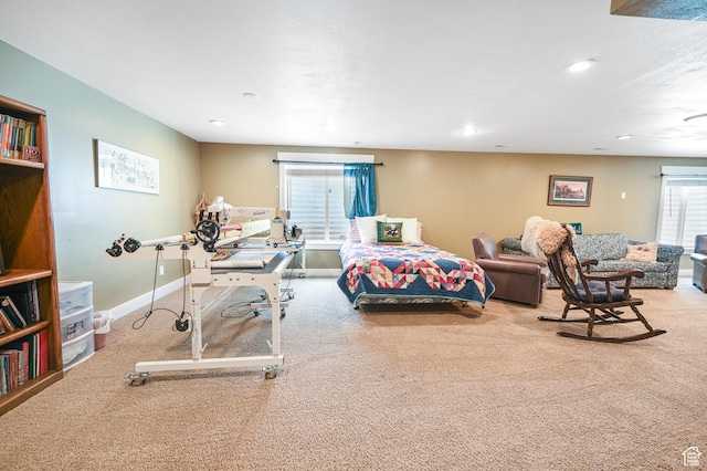633 N 800 E, Wellsville, UT 84339 - carpeted bedroom featuring recessed lighting and baseboards