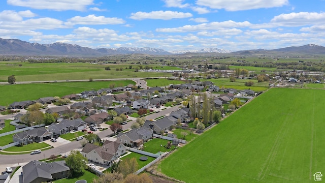 633 N 800 E, Wellsville, UT 84339 - bird's eye view with a residential view and a mountain view
