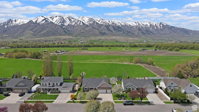 633 N 800 E, Wellsville, UT 84339 - mountain view with a residential view and a rural view