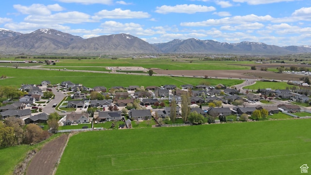 633 N 800 E, Wellsville, UT 84339 - bird's eye view featuring a residential view and a mountain view