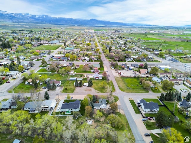 394 W 100 N, Mount Pleasant, UT 84647 - bird's eye view with a residential view and a mountain view