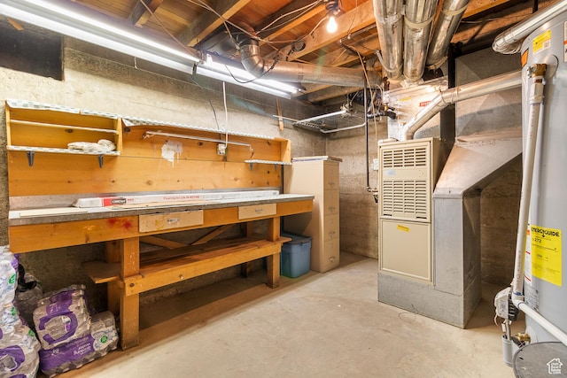 394 W 100 N, Mount Pleasant, UT 84647 - unfinished basement with a workshop area