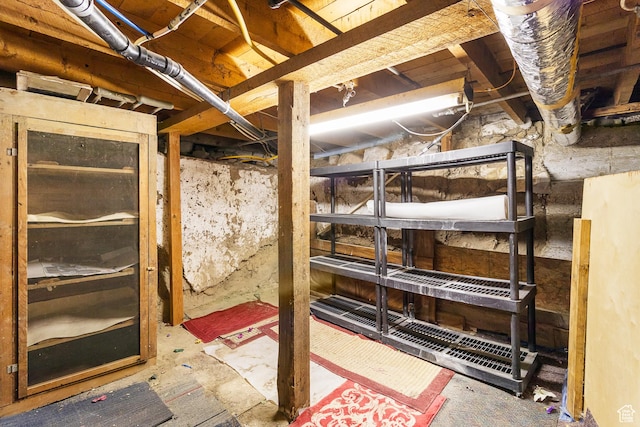 394 W 100 N, Mount Pleasant, UT 84647 - view of unfinished basement