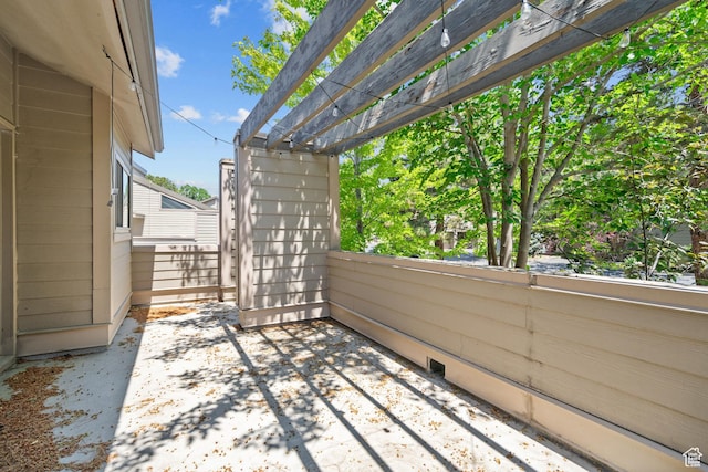 4758 S Ichabod St, Holladay, UT 84117 - view of patio / terrace featuring a pergola