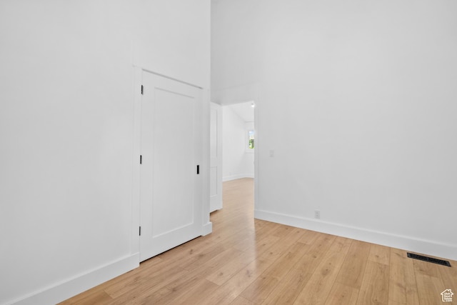 4758 S Ichabod St, Holladay, UT 84117 - spare room with light wood-style flooring and baseboards