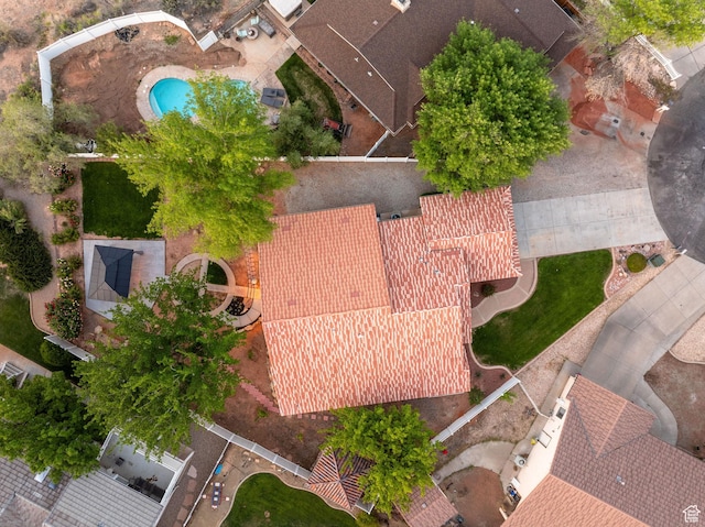 1864 S Crockett Cir, Bloomington, UT 84790 - bird's eye view