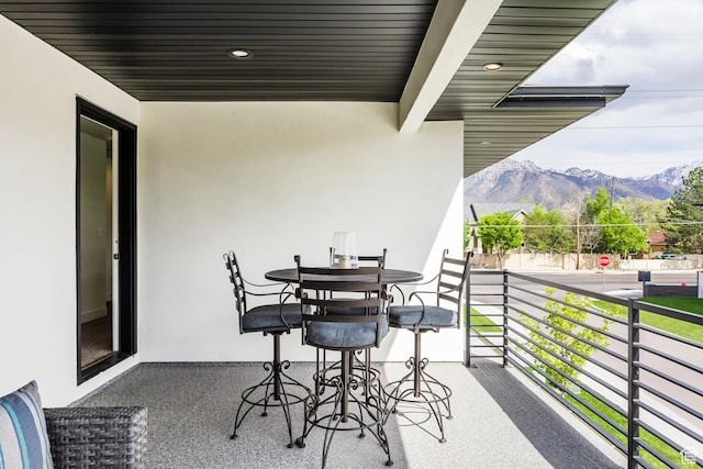 883 E Sydnee View Ln, Millcreek, UT 84107 - balcony with a mountain view