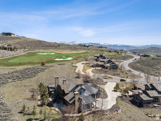 3250 E Thunderhawk Trl, Heber City, UT 84036 - view of community featuring a mountain view and golf course view