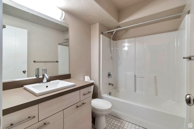 11611 S Alexandria W, South Jordan, UT 84009 - bathroom with vanity, bathing tub / shower combination, and toilet