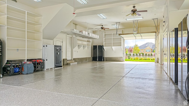 997 W 675 S, Mapleton, UT 84664 - garage with a ceiling fan