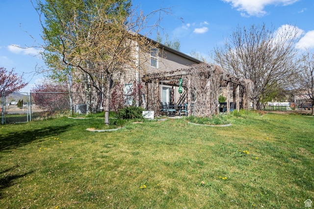1635 W 700 S, Lehi, UT 84043 - view of yard with a pergola and fence