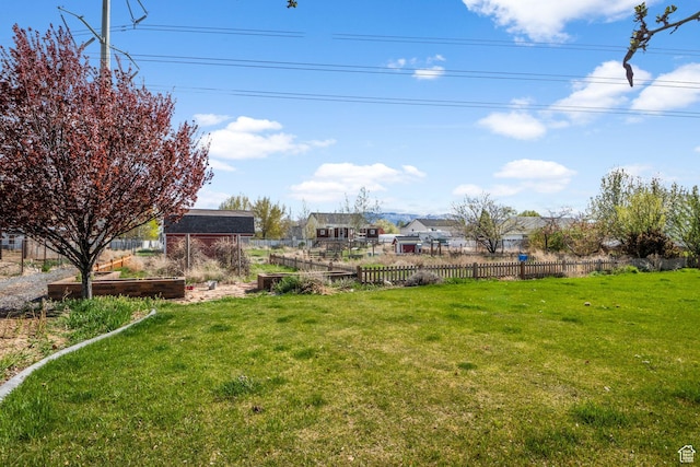 1635 W 700 S, Lehi, UT 84043 - view of yard featuring fence and a vegetable garden