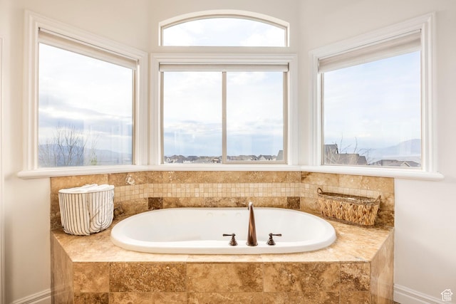 1263 E Wild Maple Ct, Draper, UT 84020 - bathroom with a garden tub