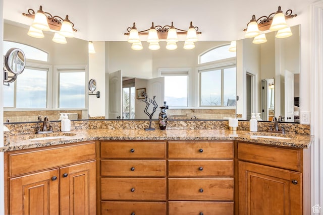 1263 E Wild Maple Ct, Draper, UT 84020 - bathroom with double vanity and a sink