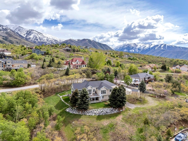 110 W Oak Cir, Woodland Hills, UT 84653 - bird's eye view with a mountain view