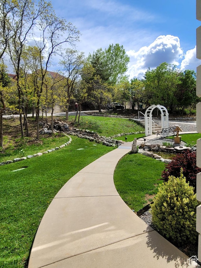 110 W Oak Cir, Woodland Hills, UT 84653 - view of home's community featuring a yard