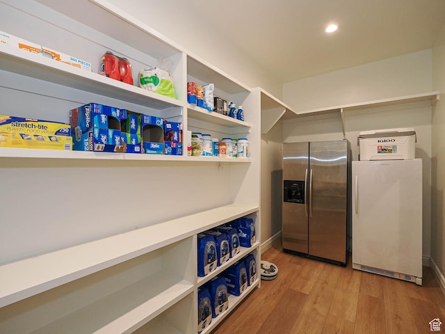 view of pantry