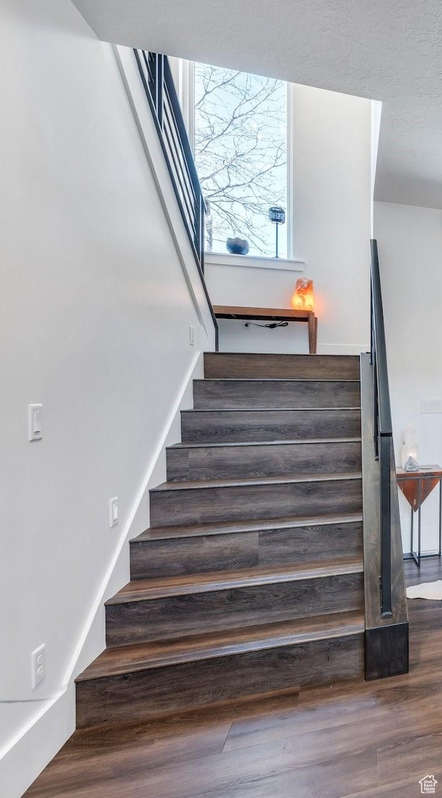 654 N 200 E, American Fork, UT 84003 - stairway featuring wood finished floors
