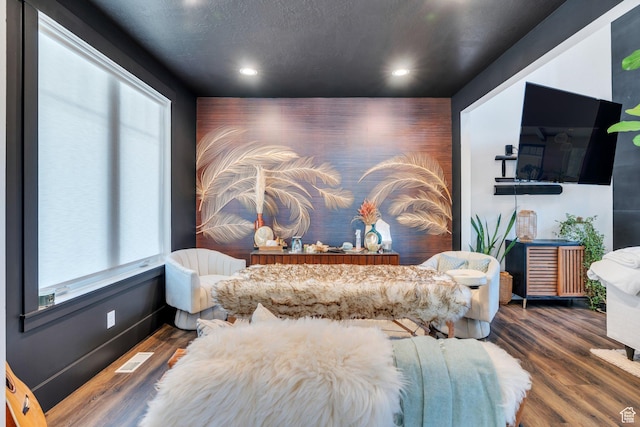 654 N 200 E, American Fork, UT 84003 - bedroom with recessed lighting, wood finished floors, and multiple windows