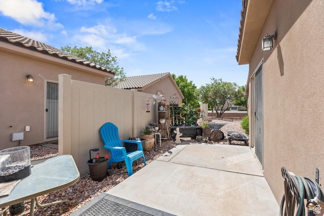 502 N 2480 W, Hurricane, UT 84737 - view of patio featuring fence