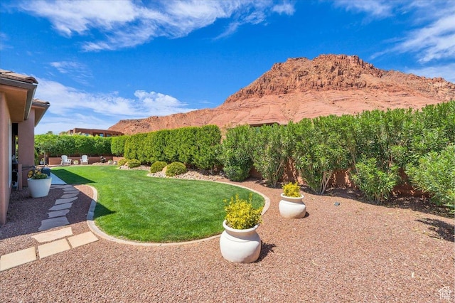 305 E 350 N, Ivins, UT 84738 - view of yard with a mountain view
