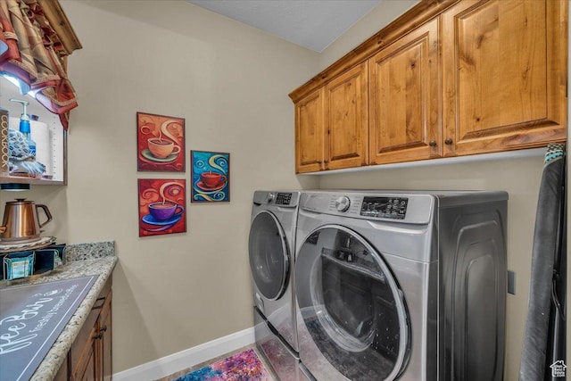 305 E 350 N, Ivins, UT 84738 - washroom with cabinet space, separate washer and dryer, and baseboards