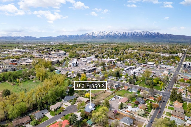 163 E 350 S, Logan, UT 84321 - bird's eye view featuring a mountain view