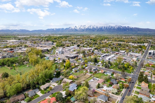 163 E 350 S, Logan, UT 84321 - birds eye view of property featuring a mountain view