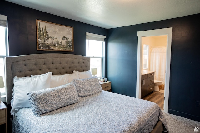 1809 S 1280 W, Logan, UT 84321 - bedroom with wood finished floors and ensuite bath