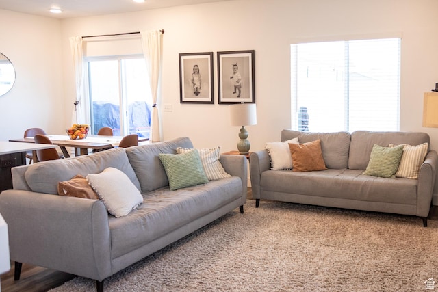 1809 S 1280 W, Logan, UT 84321 - living area featuring recessed lighting