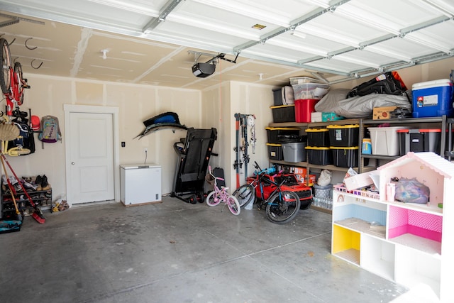 1809 S 1280 W, Logan, UT 84321 - garage featuring a garage door opener