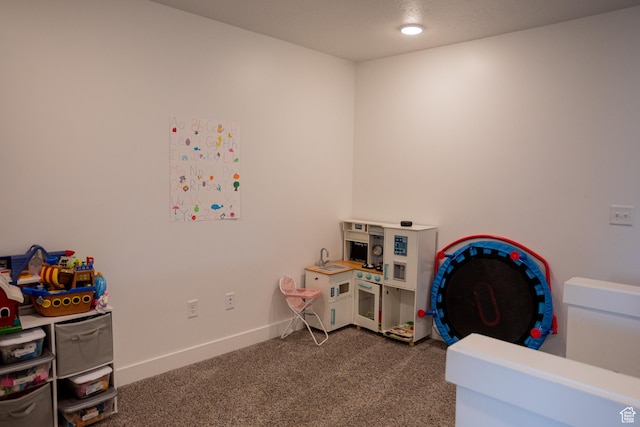 1809 S 1280 W, Logan, UT 84321 - recreation room with carpet floors and baseboards